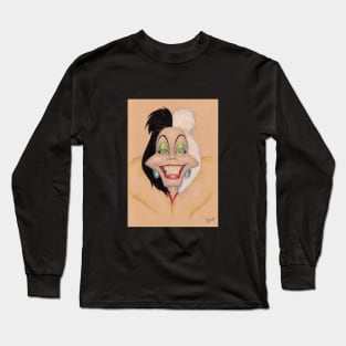 Cruella de Vil Long Sleeve T-Shirt